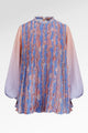 Secret Of The Sea Pleated Blouse - Clownfish