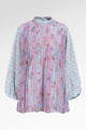 Secret Of The Sea Pleated Blouse - Shell
