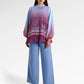 Secret Of The Sea Pleated Blouse - Starfish