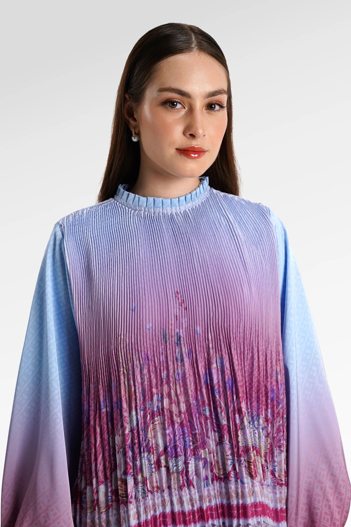 Secret Of The Sea Pleated Blouse - Starfish