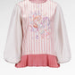 Secret Of The Sea Puff Blouse - Jellyfish