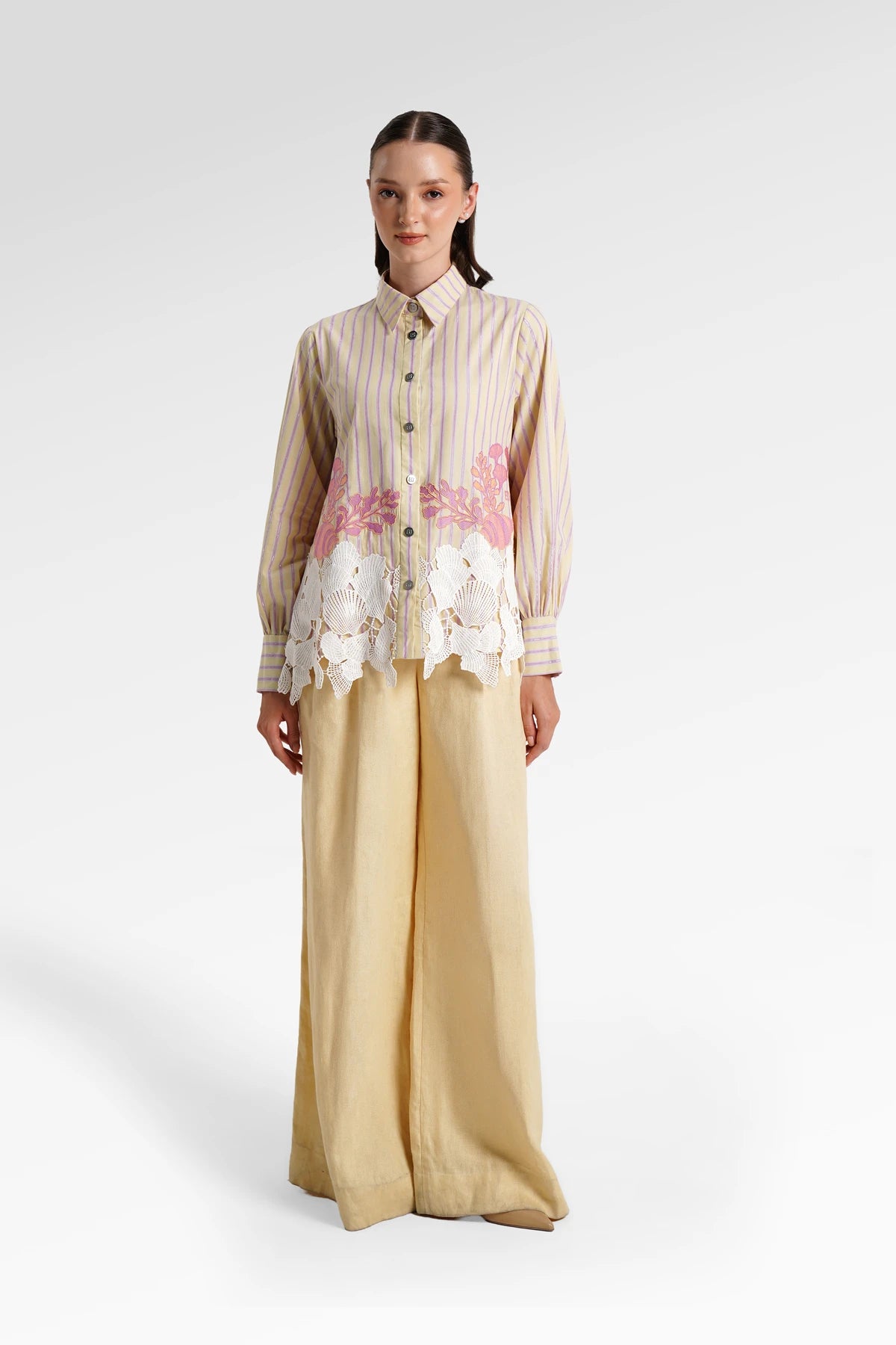 Secret Of The Sea Seashell Bloom Shirt - Algae