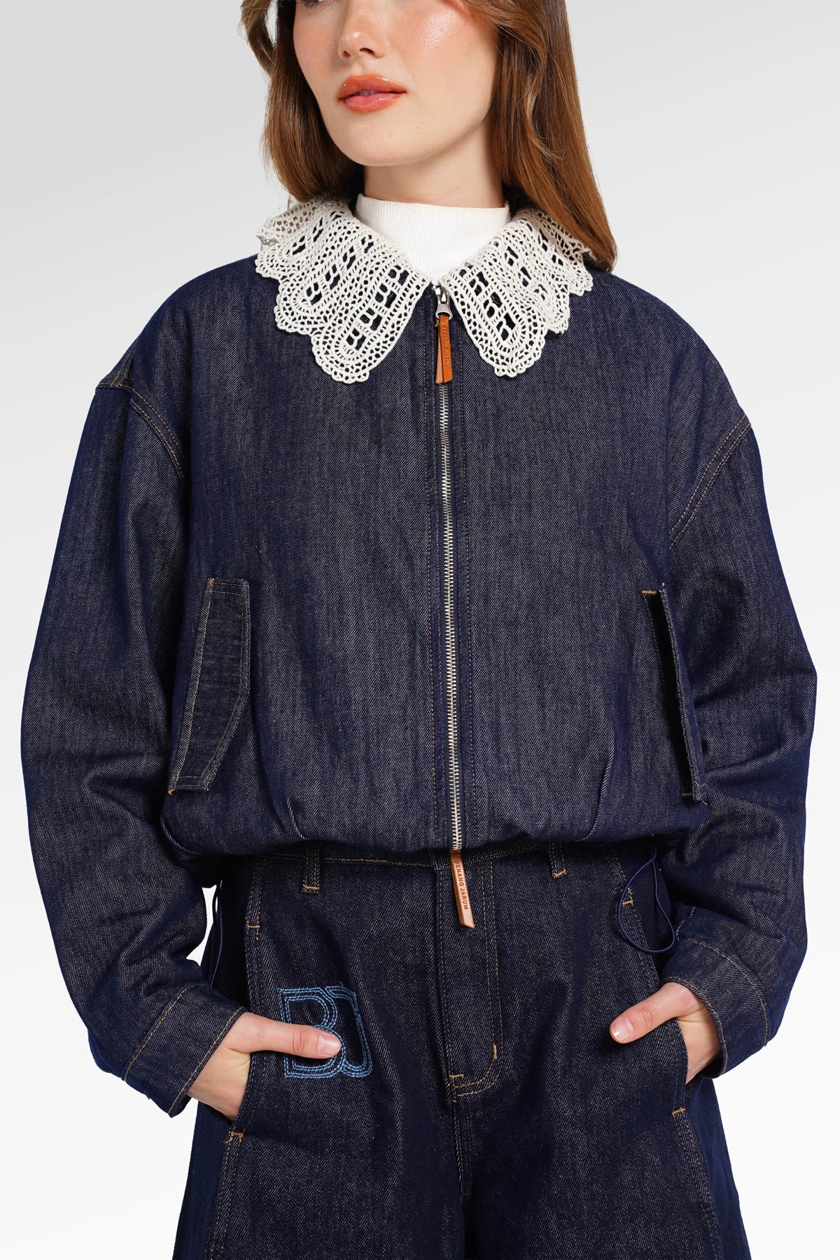 Signature Denim Jacket - Blue