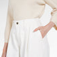 Signature Denim Pants - White