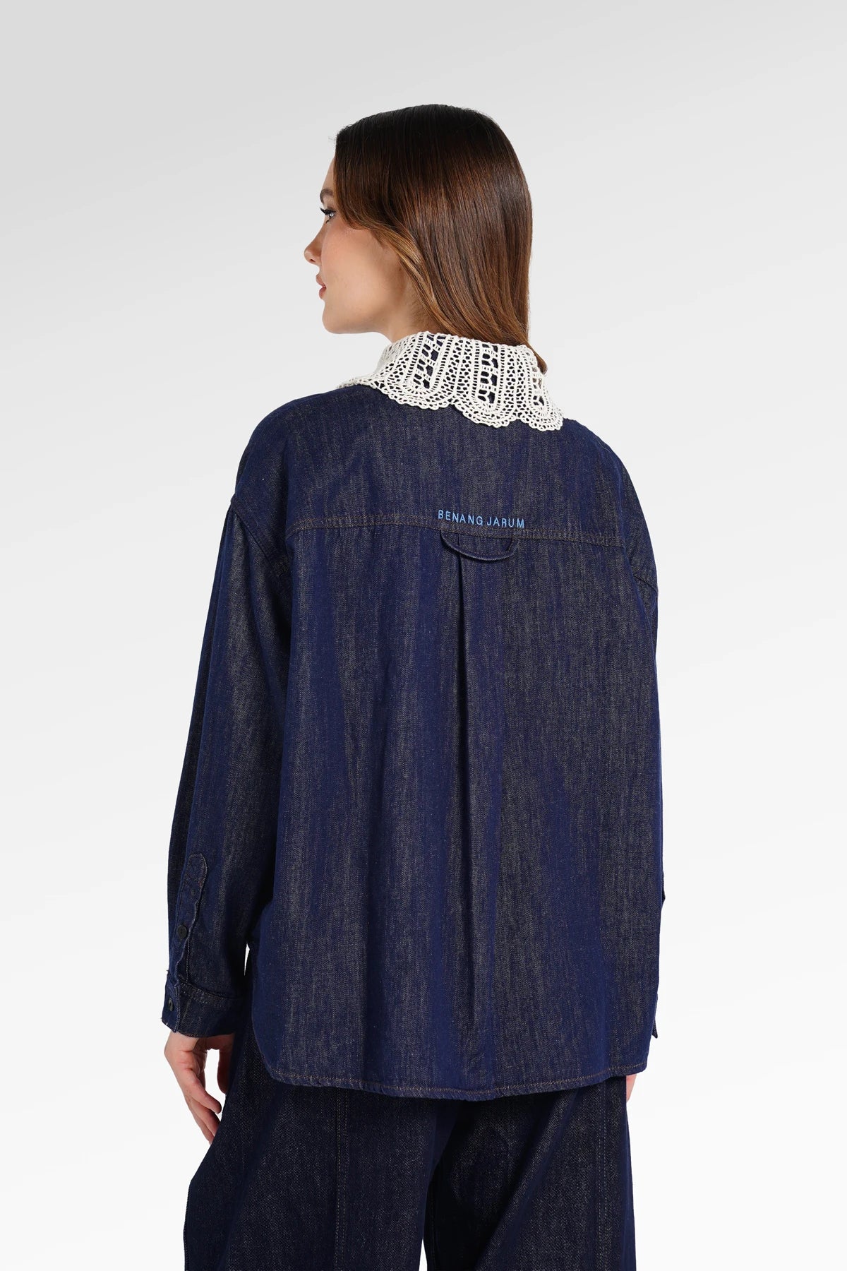 Signature Denim Shirt - Blue
