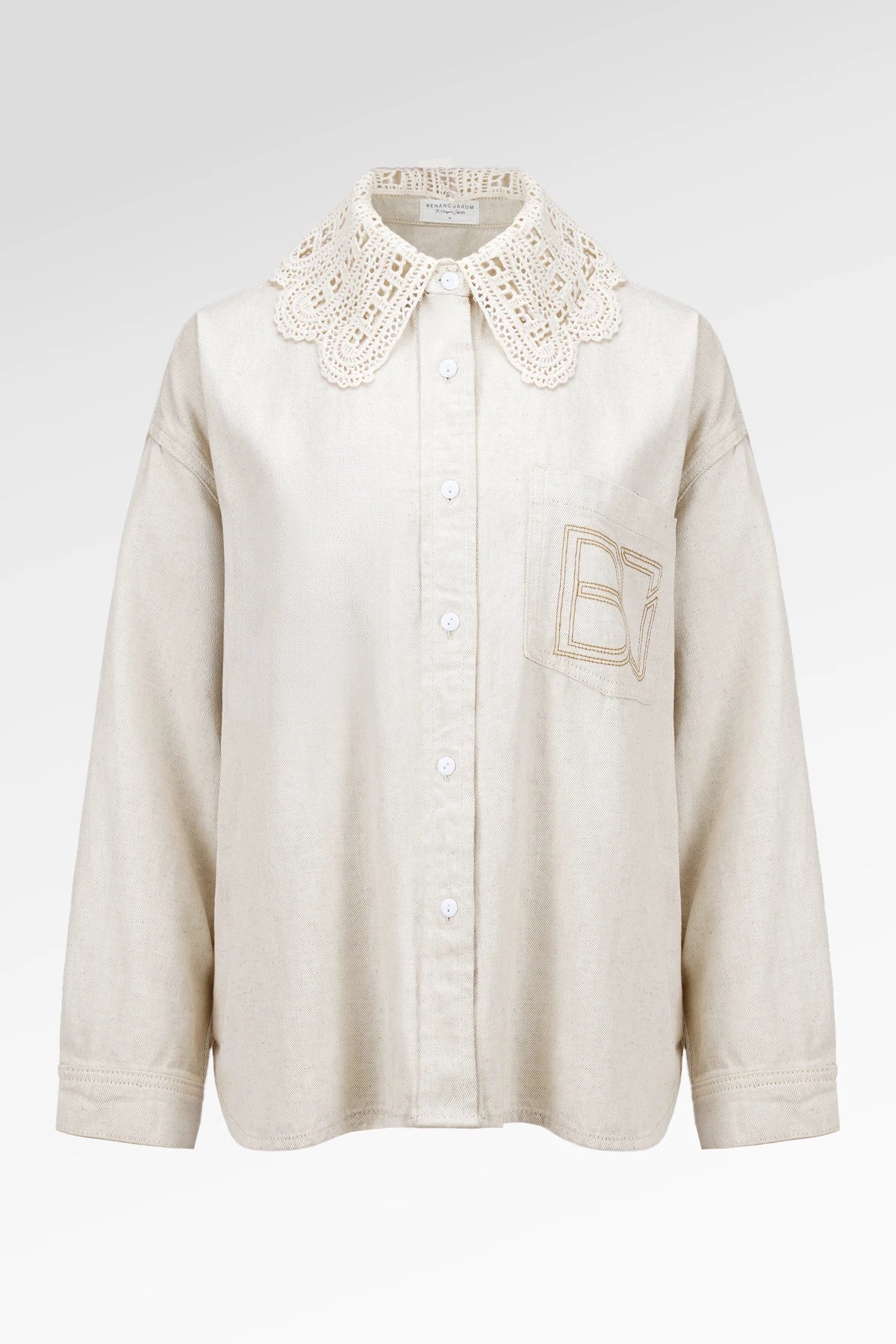 Signature Denim Shirt - White