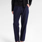 Signature Embroidered Denim Pants - Blue