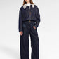 Signature Wide Denim Pants - Blue