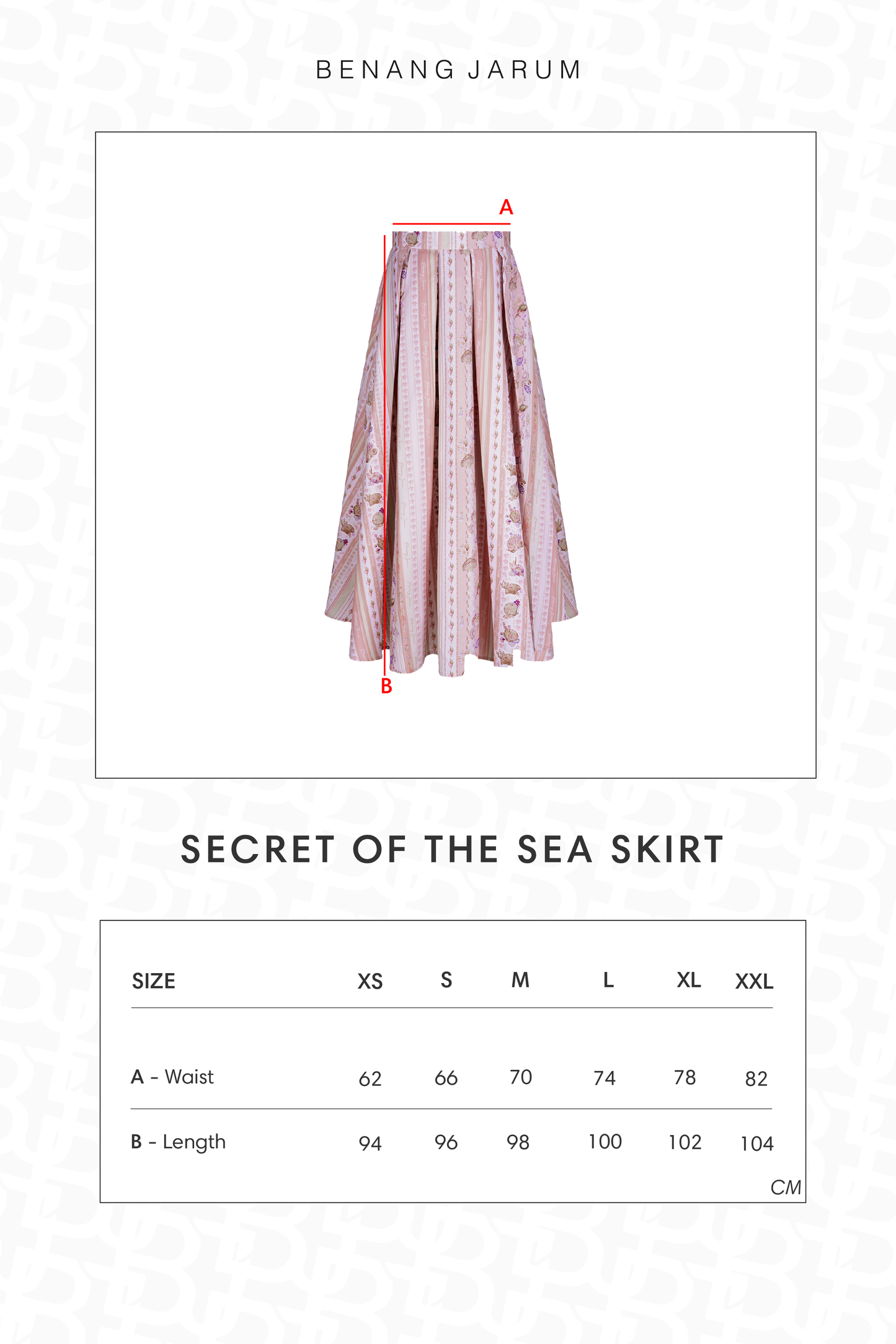 Secret Of The Sea Skirt - Jellyfish