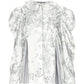 Samara Pleated Shirt - Pearl