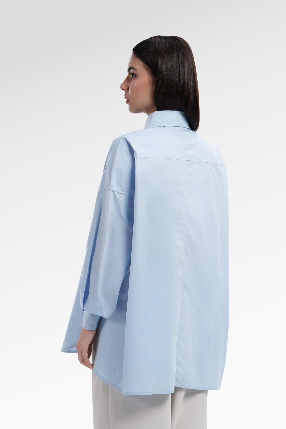 Sara Oversize shirt - Blue