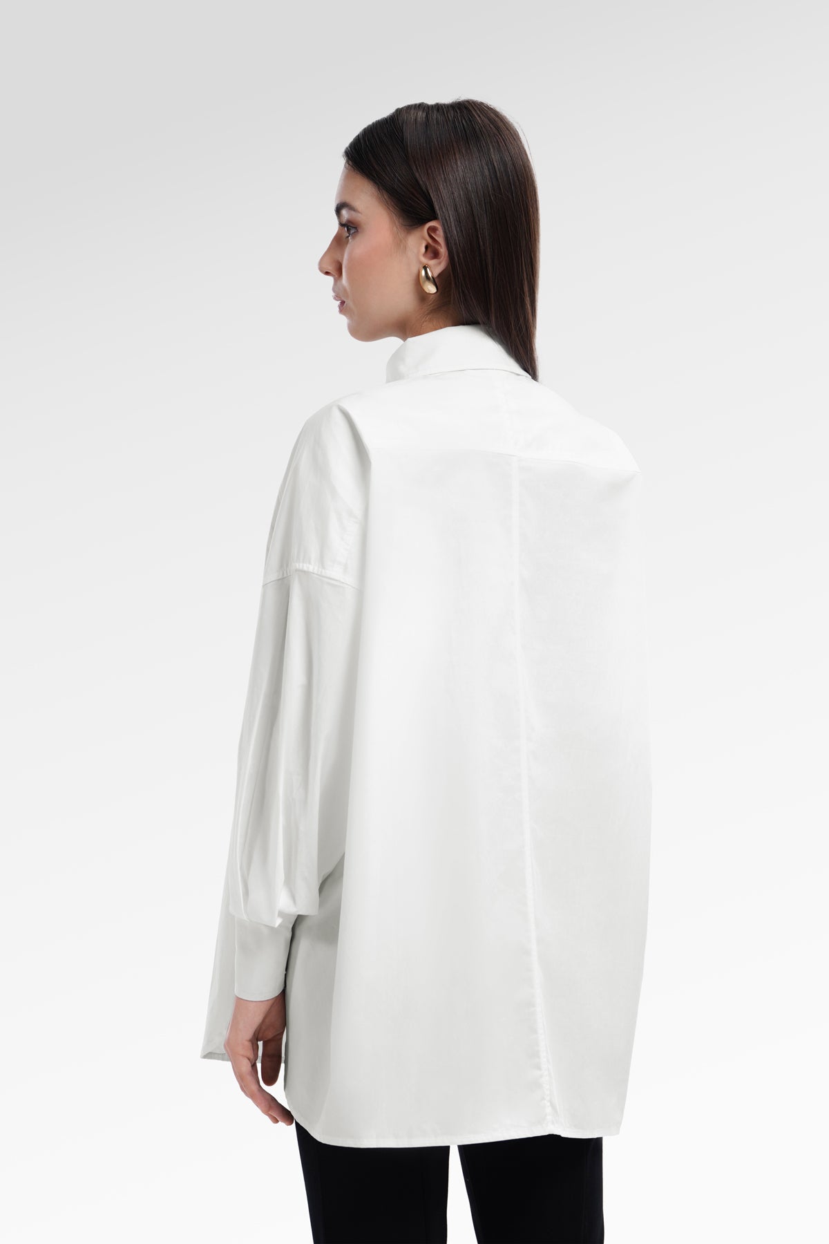 Sara Oversize shirt - White