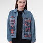 Selena Jacket - Navy Peony