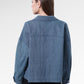 Selena Jacket - Navy Peony