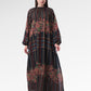 Selena Maxi Dress - Navy Peony