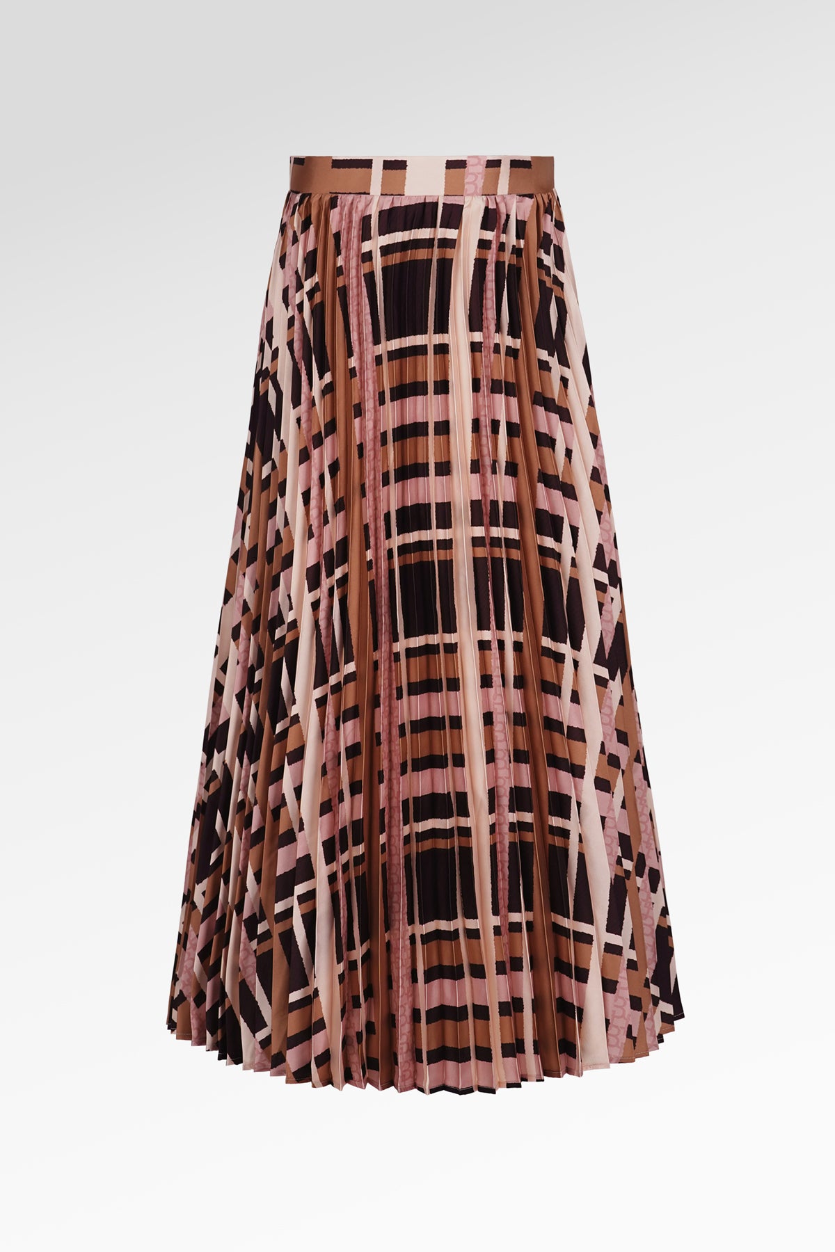 Selena Pleated Skirt - Rose