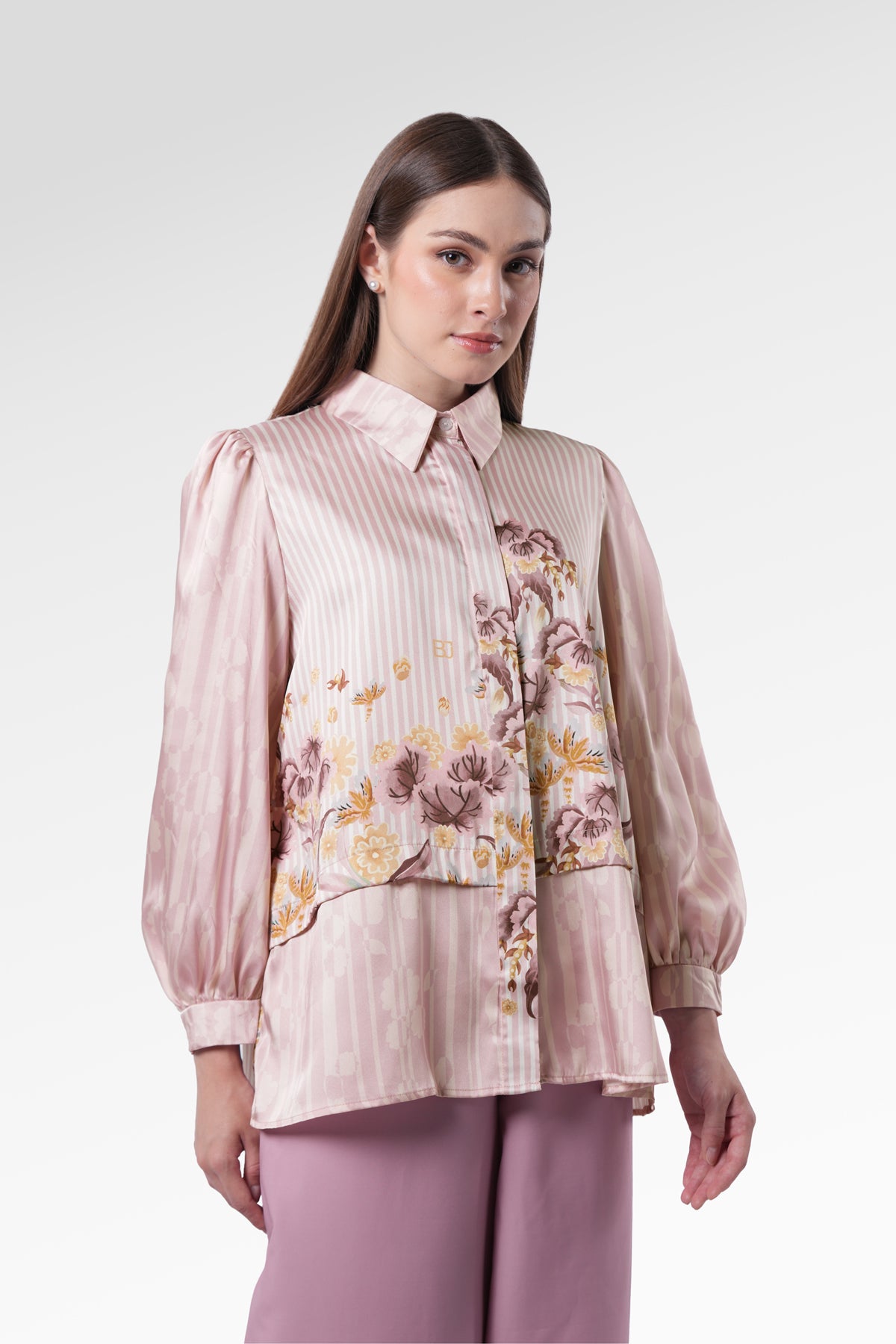 Selena Puffy Shirt - Garbera