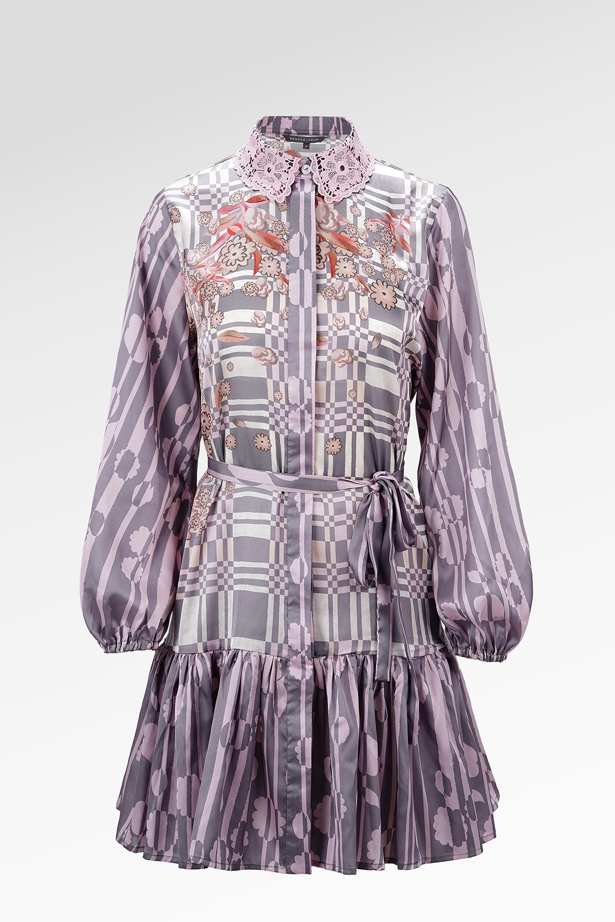 Selena Ruffle Shirt - Brunia