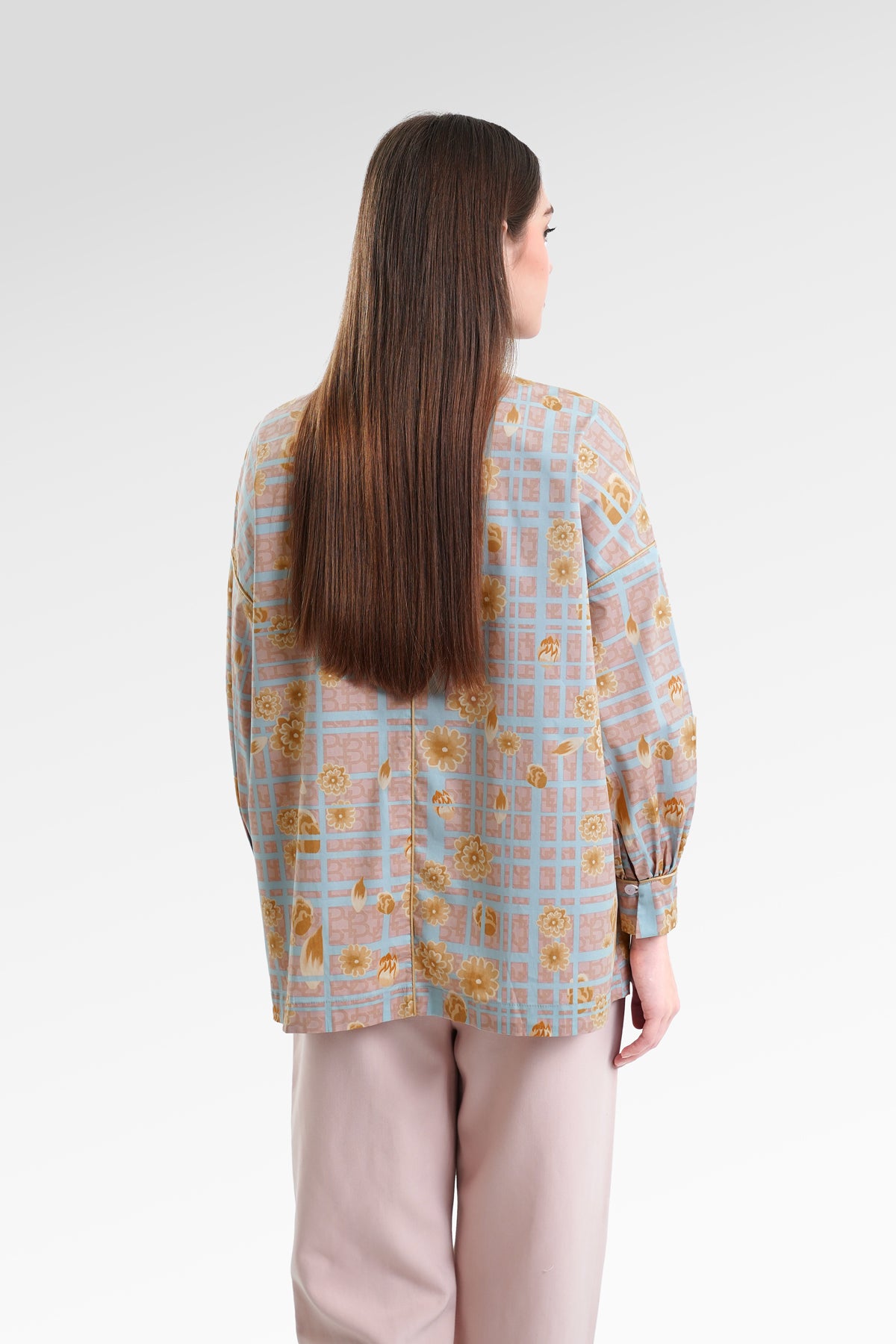 Selena Binding Shirt - Garbera