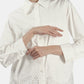 Selma Lace Shirt - White