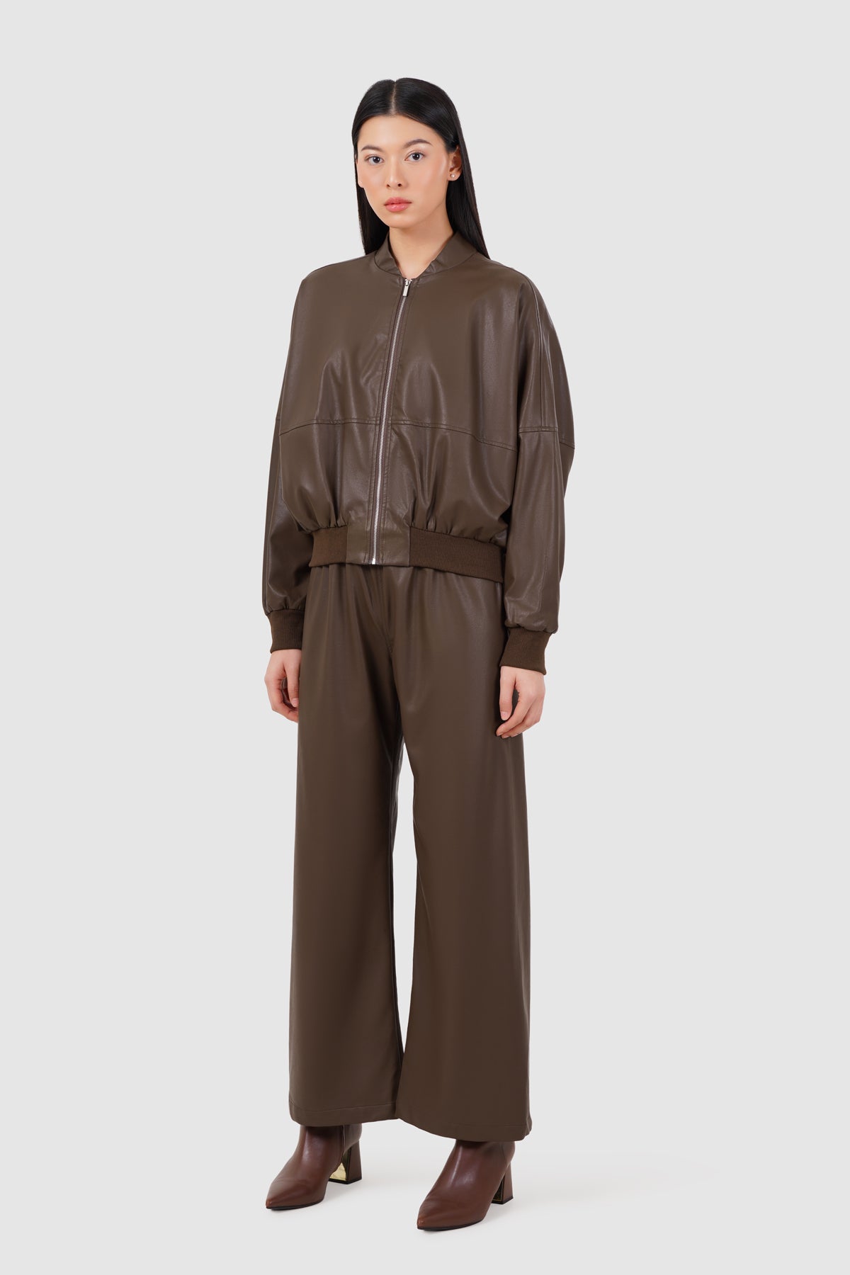 Sephia Leather Jacket - Brown