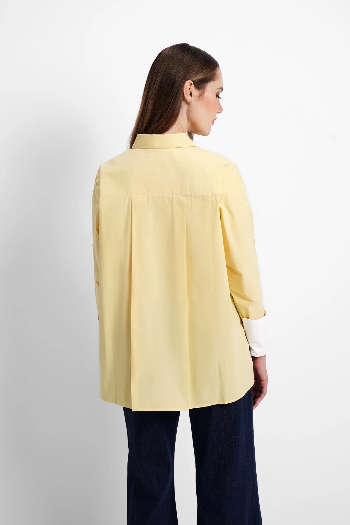 Shania Oversize Shirt - Yellow