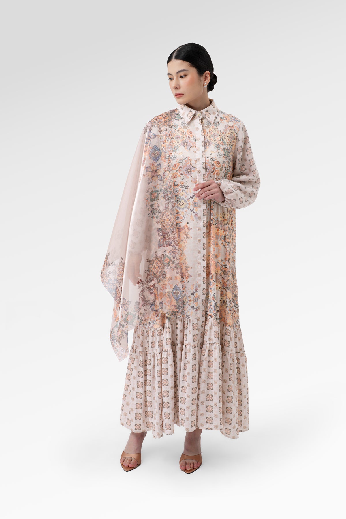 Marchesa Shawl - Amber