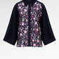 Shera Jacquard Shirt - Midnight Bloom