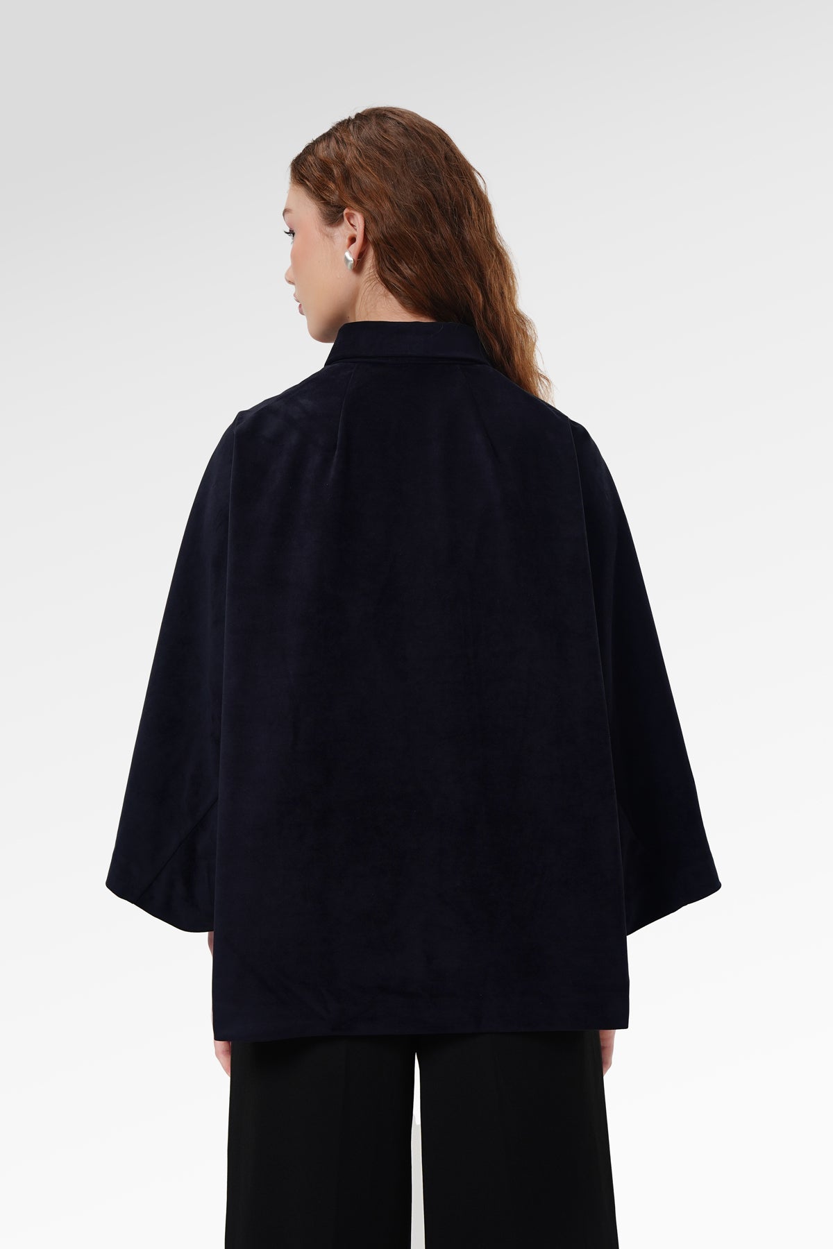 Shera Jacquard Shirt - Midnight Bloom