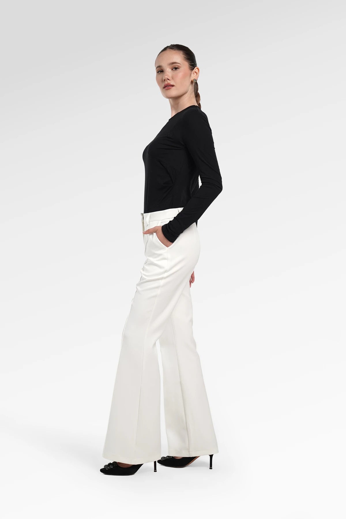 Sheren Pants - White