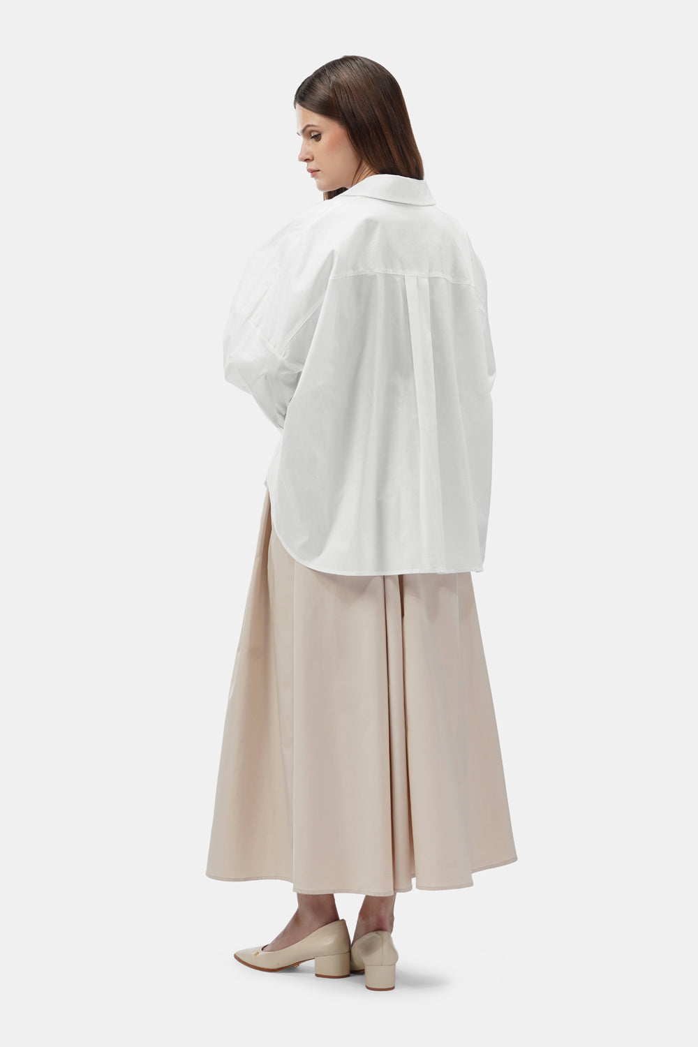 Shirley Pleats Blouse - White