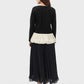 Shyla Knit Peplum - Black
