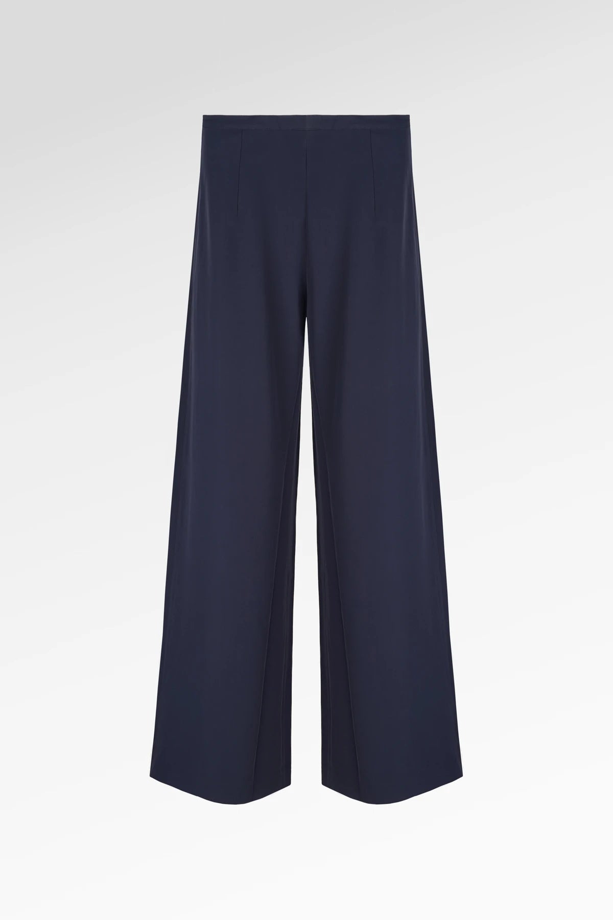Side Closure Pants - Navy