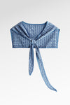 Signature Monogram Neck Scarf - Denim