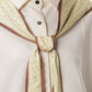 Signature Monogram Neck Scarf - Cream