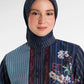 Signature Monogram Scarf - Blue Monarch