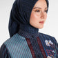 Signature Monogram Scarf - Blue Monarch