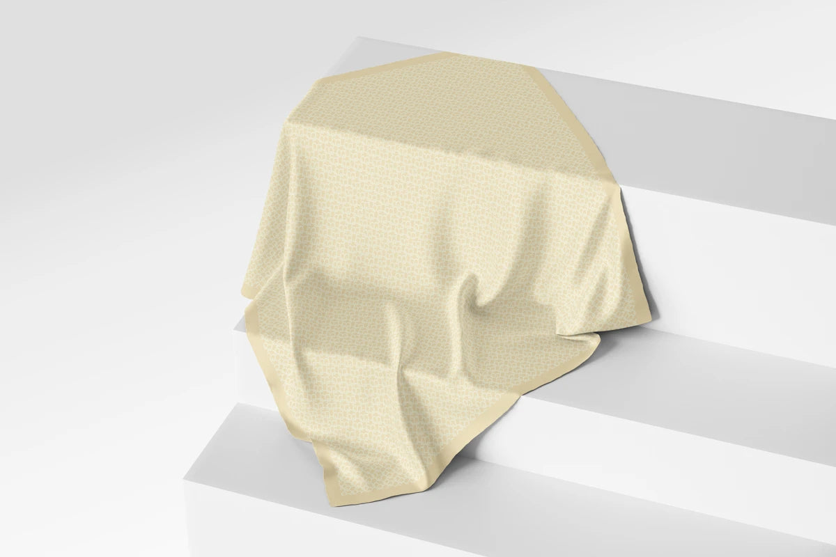 Signature Monogram Scarf - Sun