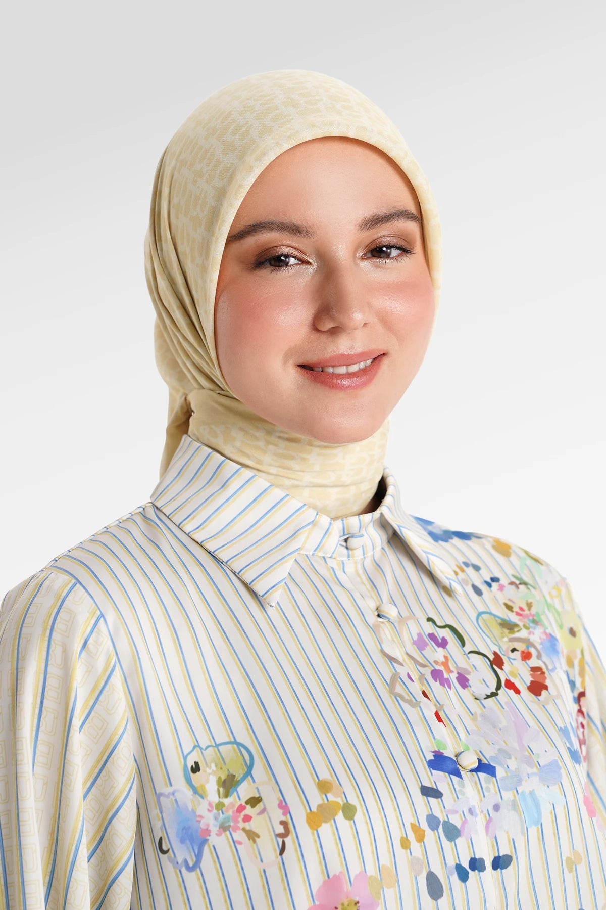 Signature Monogram Scarf - Sun