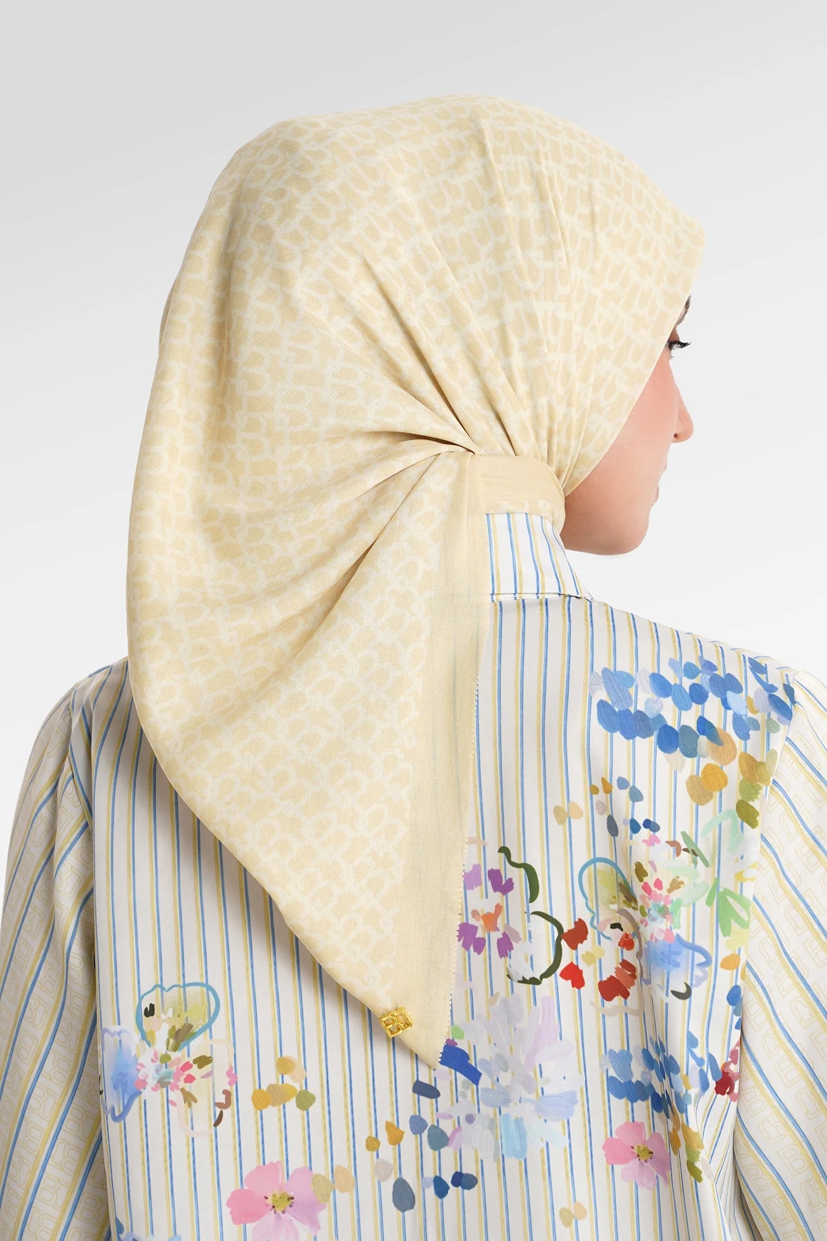 Signature Monogram Scarf - Sun