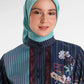 Signature Monogram Scarf - Turqoise