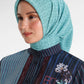 Signature Monogram Scarf - Turqoise