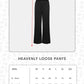 Heavenly Loose Pants - Black