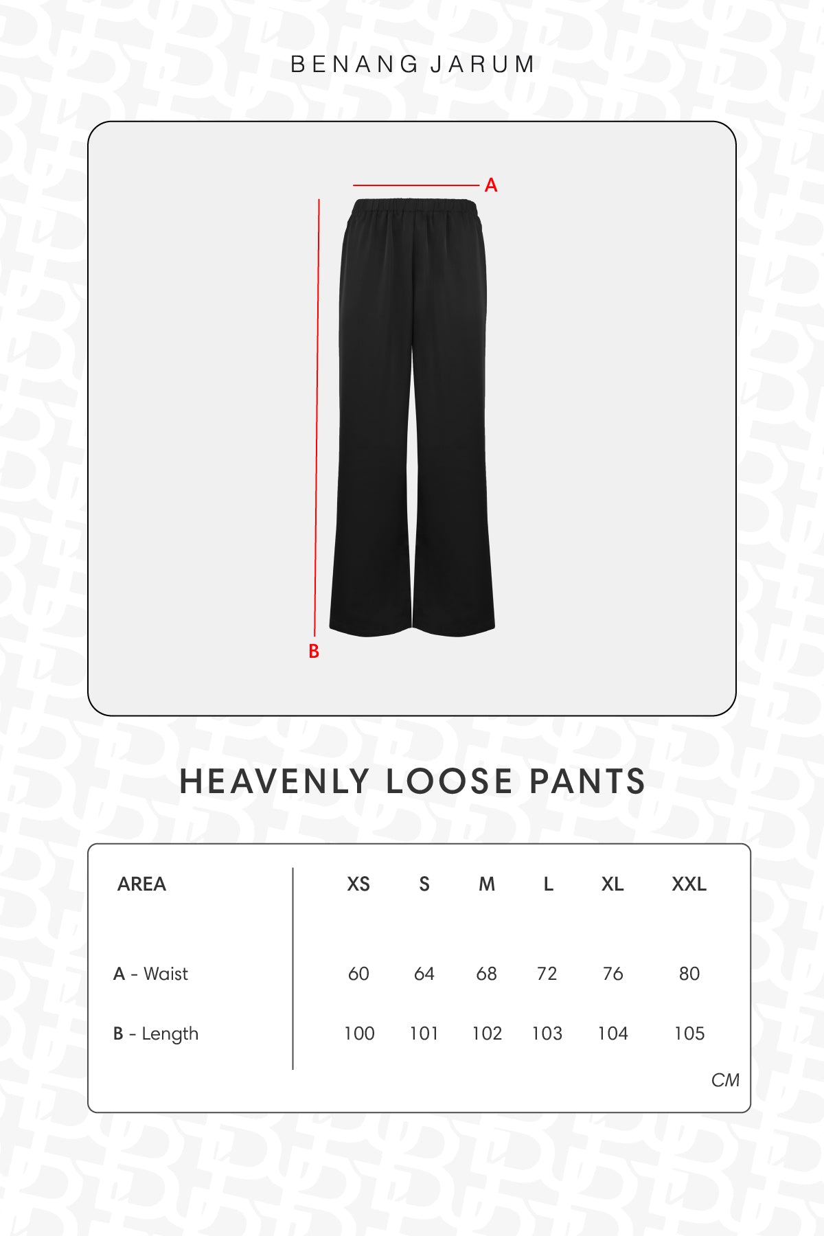 Heavenly Loose Pants - Black