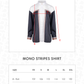 Mono Stripes Shirt - Black Choco
