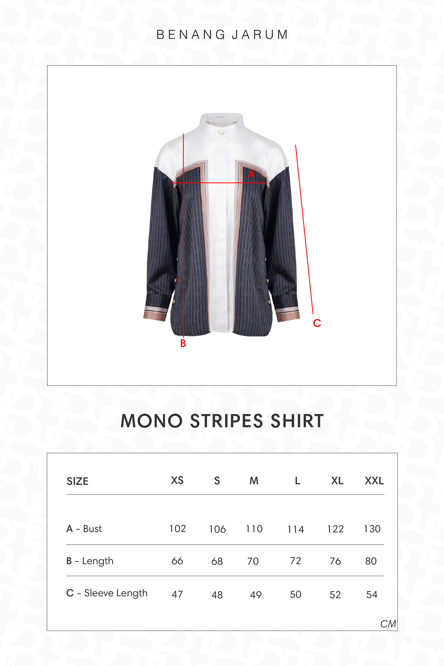 Mono Stripes Shirt - Black Choco