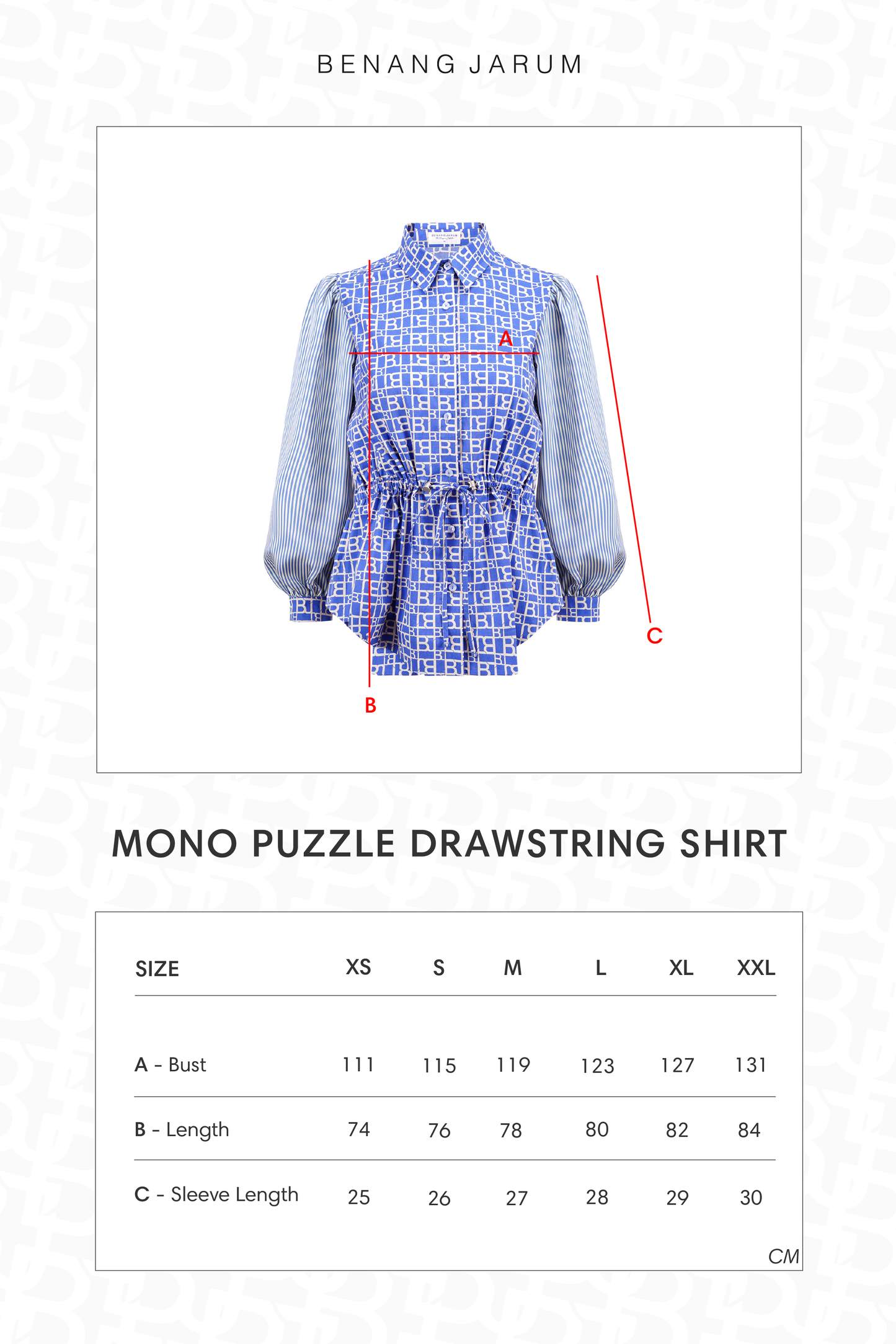 Mono Puzzle Drawstring Shirt - Yuzu