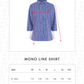 Mono Line Shirt - Timeless Blue