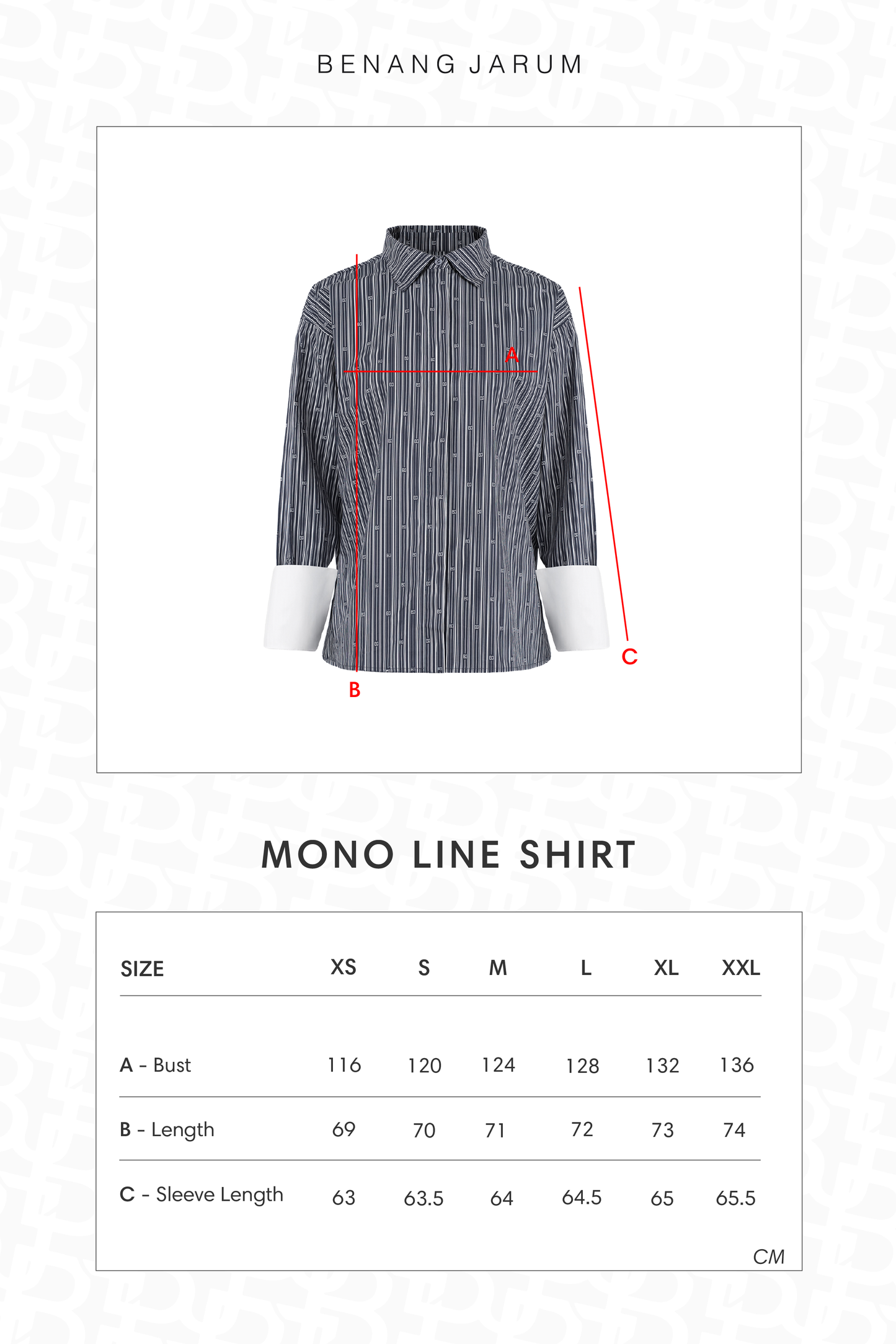 Mono Line Shirt - Oreo