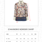 Chainerie Border Shirt - Azurite